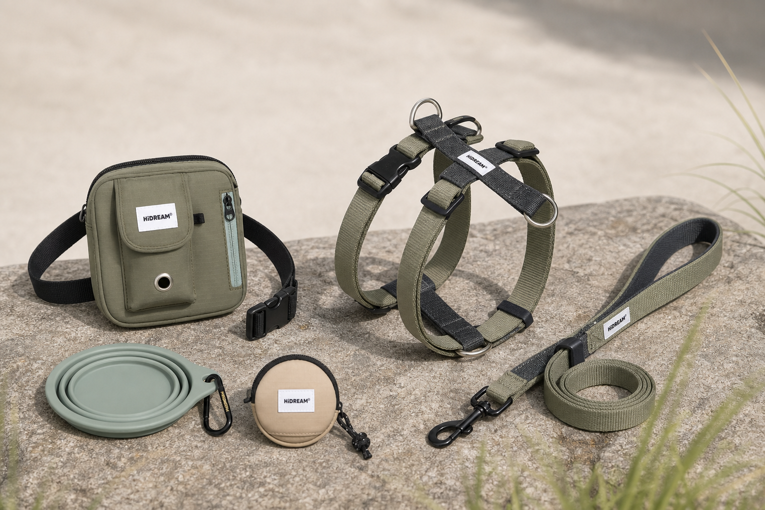The complete Valley Walk Set arranged together